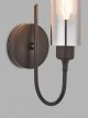 1 Arm Wall Light, Black