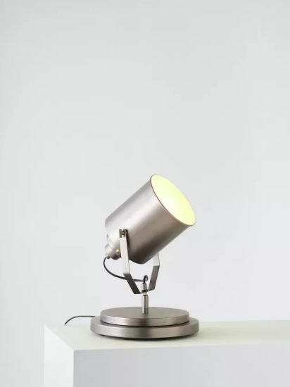 Flood Lamp, Pewter