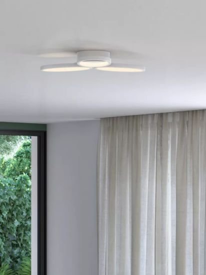 Ovals LED Semi Flush Ceiling Light