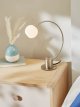 Helium Touch Table Lamp, Chrome